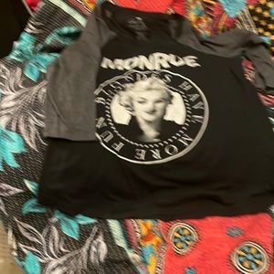 Marilyn Monroe 3/4 Sleeve Tee